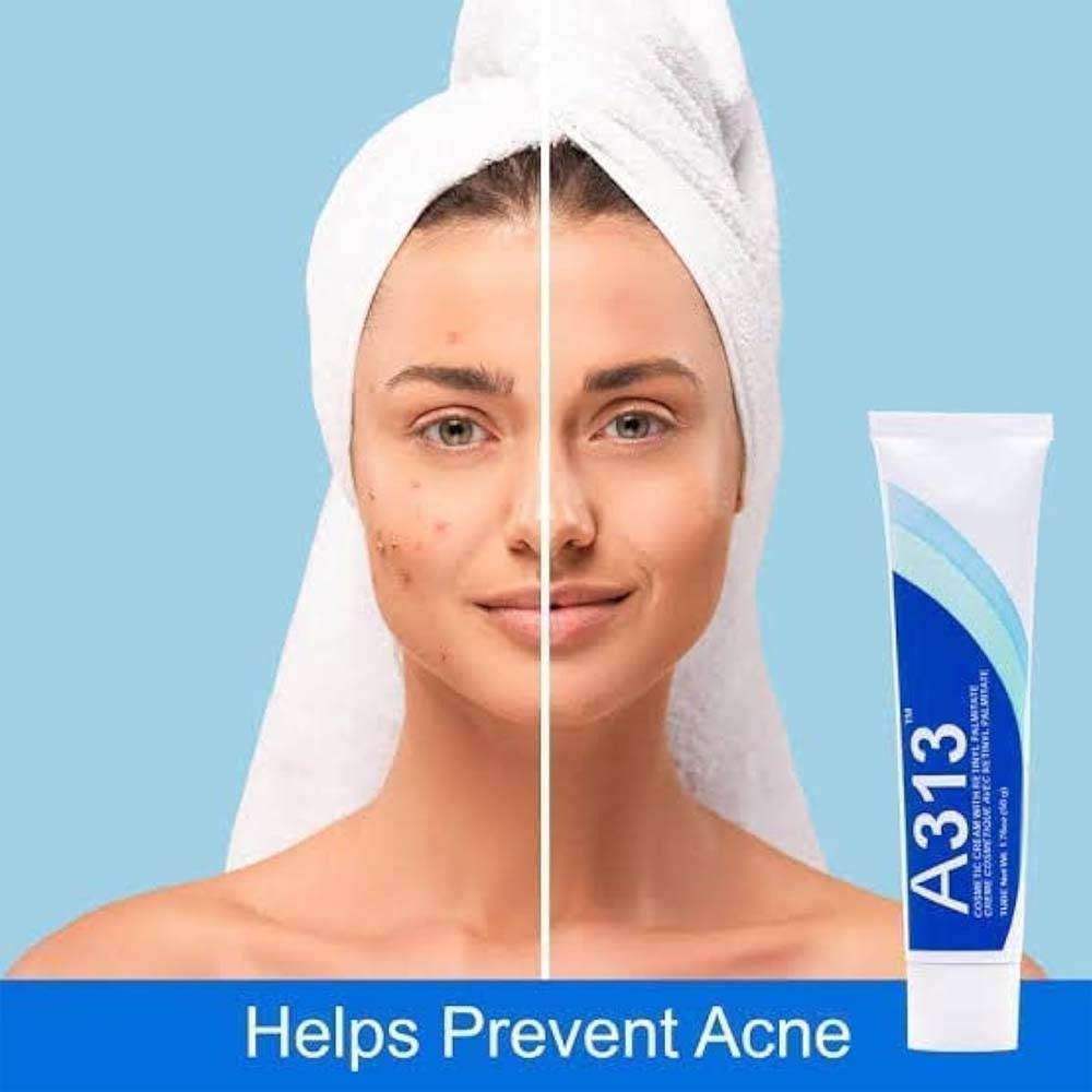 A313 Vitamin A Pommade. French pharmaceutical retinoid ointment for anti-aging, wrinkles & skin renewal. 50g tube.