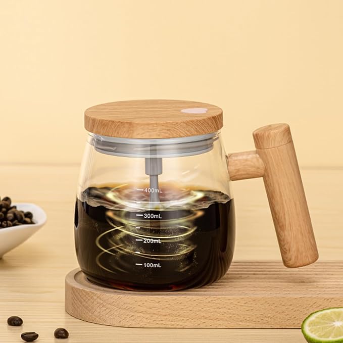 Electric Mixing Cup 400ML, Electric Mixing Mug, Electric Mixing Cup Self Stirring, Coffee Mug, Lightweight Self Mixing Cup, High Speed, Electric Self Mixing and Stirring Cup for Home.
