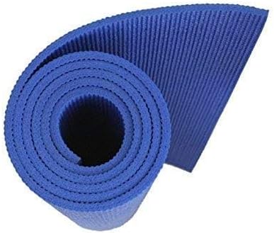 Blue 6MM Non-Slip Yoga Mat | Perfect for Gym, Workout, and Flooring Exercises | Ideal for Men and Women