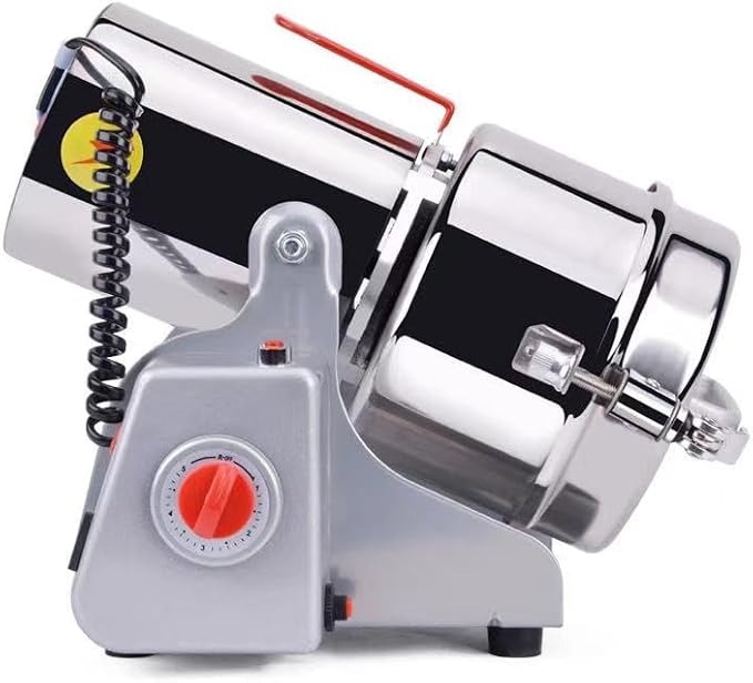 Multifunctional Electric Flour Mill Machine – Automatic Powder Grinder for Wheat, Coffee, and Spices | Stainless Steel Home Use Grinder | Efficient and Durable