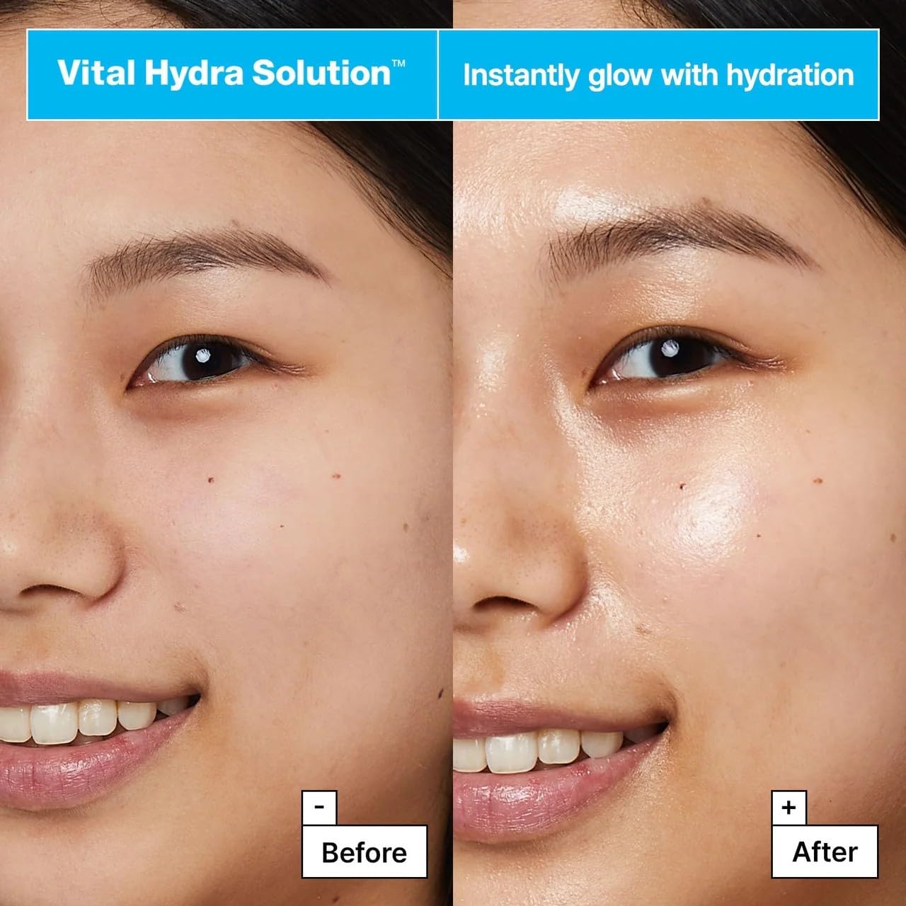 Dr. Jart+ Dermask Vital Hydra Solution Glow Face Mask. Hyaluronic Acid sheet mask for intense hydration & a radiant glow.