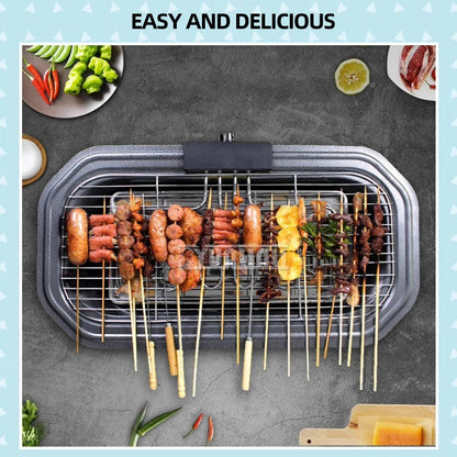 1800W Electric Table Top Grill Griddle – Indoor & Outdoor Cooking