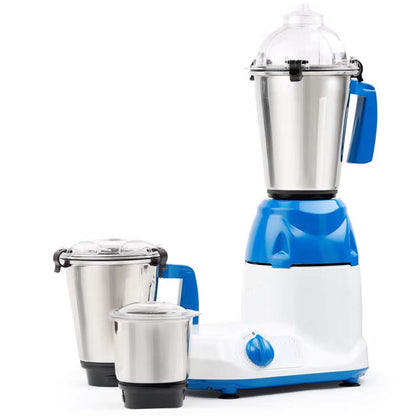 MG-536 Mixer Grinder - 750W Copper Motor with 3 Stainless Steel Jars for Dry/Wet Grinding & Blending