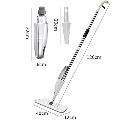 Microfiber Spray Mop – 360° Spin, Wet & Dry Floor Cleaner with Washable Pads & 360ML Tank for Easy Cleaning