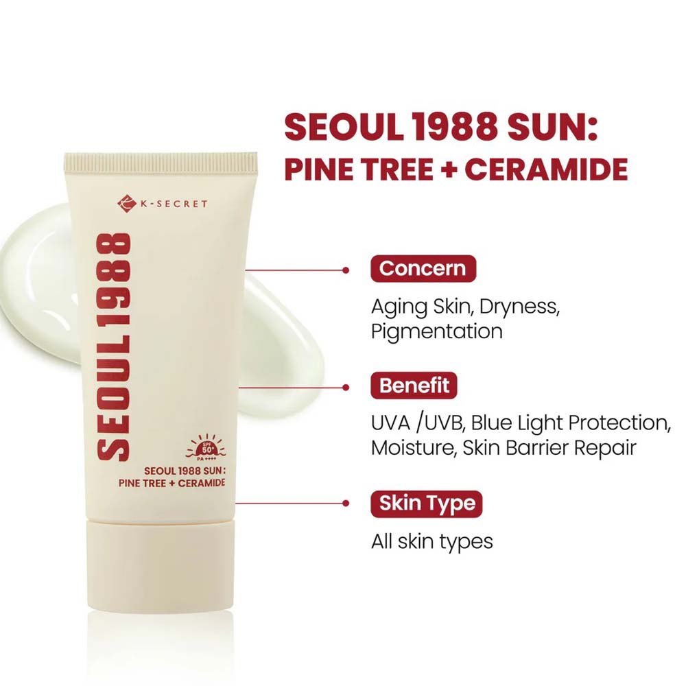 K-Secret Seoul 1988 Snail & Rice Collagen Cream – Anti-Wrinkle & Firming