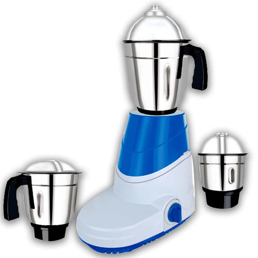MG-536 Mixer Grinder - 750W Copper Motor with 3 Stainless Steel Jars for Dry/Wet Grinding & Blending