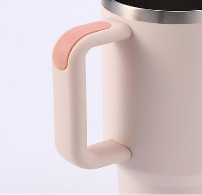 Stainless Steel Hot & Cold Vacuum Mug – Spill-Free Design