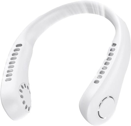 Foldable Neck Fan – Portable Personal Cooling System with 22 Balanced Air Outlets