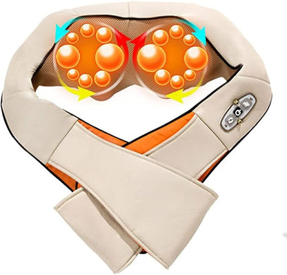 Kneading Electric Pulse Neck and Shoulder Massager | Deep Tissue Relief with Pulse Technology