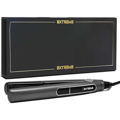 Extreme 480°F Hair Straightener - Professional Titanium Flat Iron with Digital Display & Fast Heat-Up