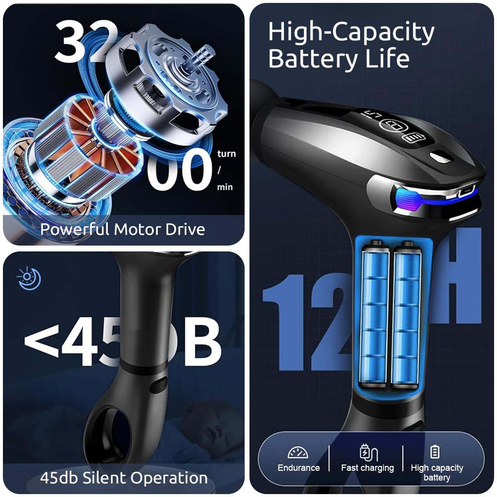 Professional Massage Gun – The Ultimate Tool for Comprehensive Deep Tissue Relief