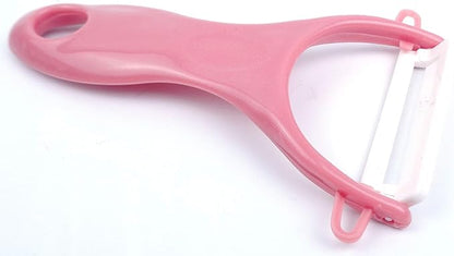 Ceramic Peeler & Sharp 'Y' Paring Knife Set | Assorted Colors | Pack of 6