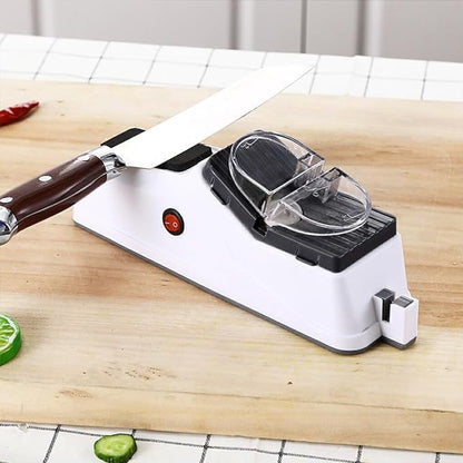 Premium Electric Knife Sharpener – Sturdy, Durable, and Stylish USB-Powered Tool for Safe and Efficient Sharpening