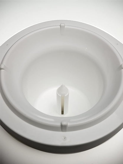 Water Dispenser DWD-03 White | Compact 5 Gallon Countertop Model for Home and Office | Dishwasher Safe