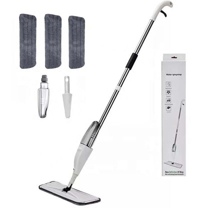 Microfiber Spray Mop – 360° Spin, Wet & Dry Floor Cleaner with Washable Pads & 360ML Tank for Easy Cleaning