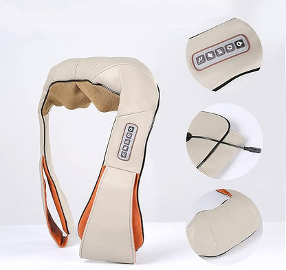 Kneading Electric Pulse Neck and Shoulder Massager | Deep Tissue Relief with Pulse Technology