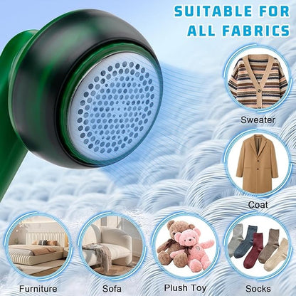 Rechargeable Lint Remover | Portable Fabric Shaver for Clothes, Furniture, and Upholstery