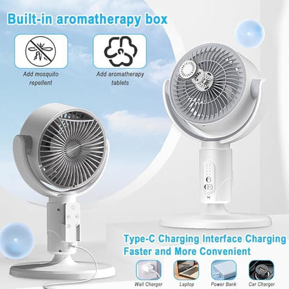 Home Smart Electric Air Cooling Fan – Portable Air Ventilation and Circulation System