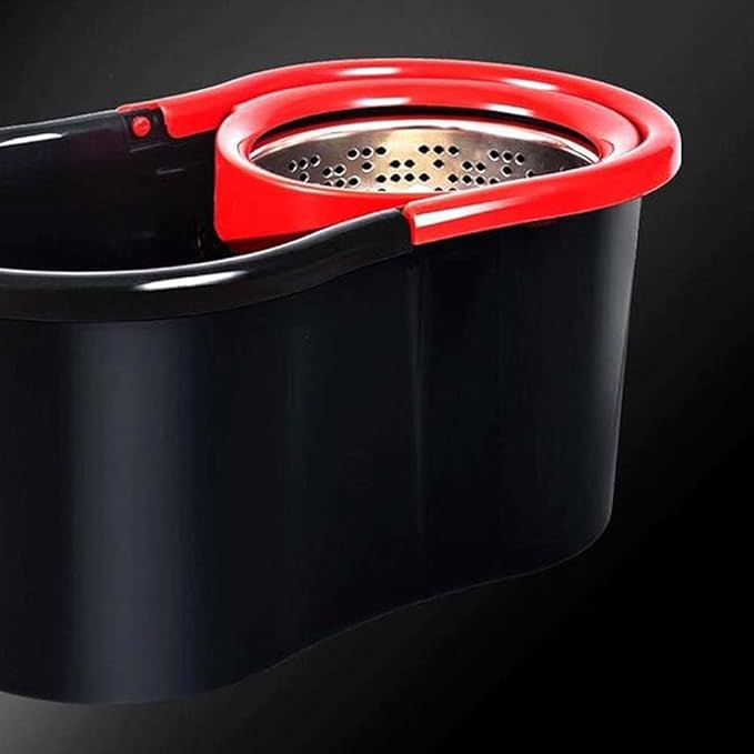 New Magic Mop Replacement Head | 360° Rotating Easy Hand Spin | Microfiber Spinning Mop - Gray | Efficient Cleaning for All Surfaces