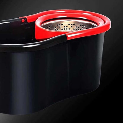 New Magic Mop Replacement Head | 360° Rotating Easy Hand Spin | Microfiber Spinning Mop - Gray | Efficient Cleaning for All Surfaces