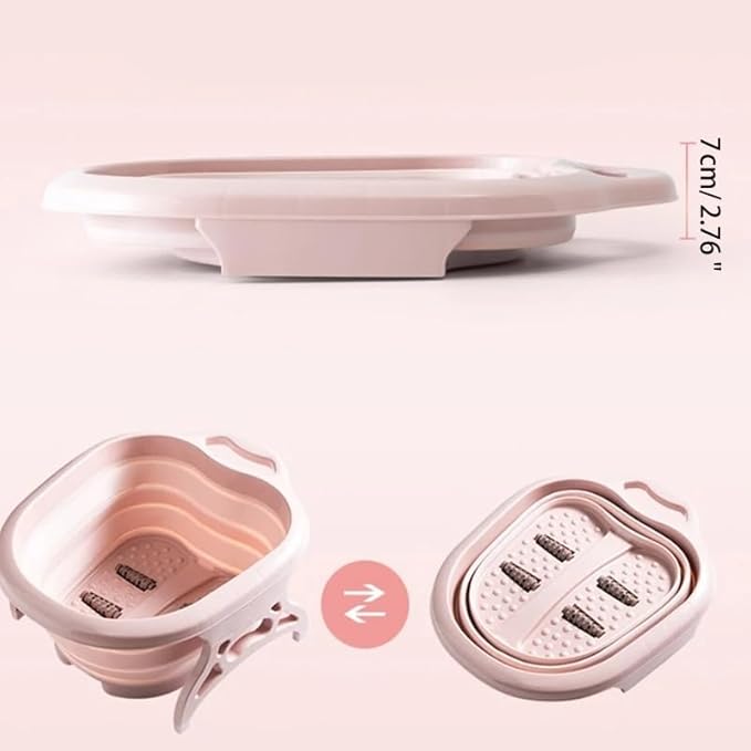 Green Collapsible Foot Spa Tub – Your Go-To for a Luxurious Pedicure and Relaxation Anywhere