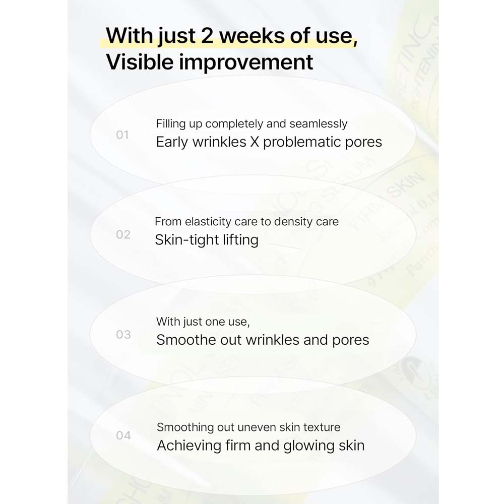 THE VITA-A Retinol Shot Tightening Serum. Potent anti-aging treatment for wrinkles, firmness & skin renewal. 30ml.