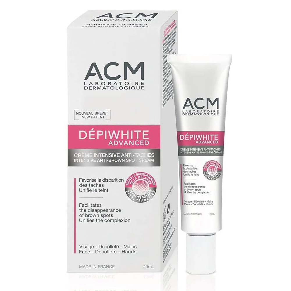 ACM Depiwhite Advanced Cream 40ml - Professional Skin Brightening & Hyperpigmentation Treatment for Even Tone