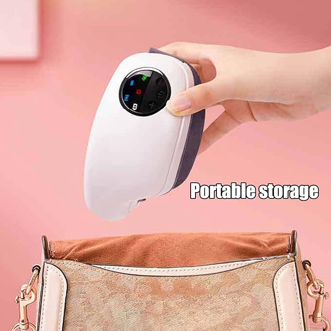 Eye Massaging Tool, Lightweight &amp; Portable, relaxation, travel use, USB Rechargeable, Eye Care / Massage Device, Intelligent Pressure Technology, Built-In Meditation Music.