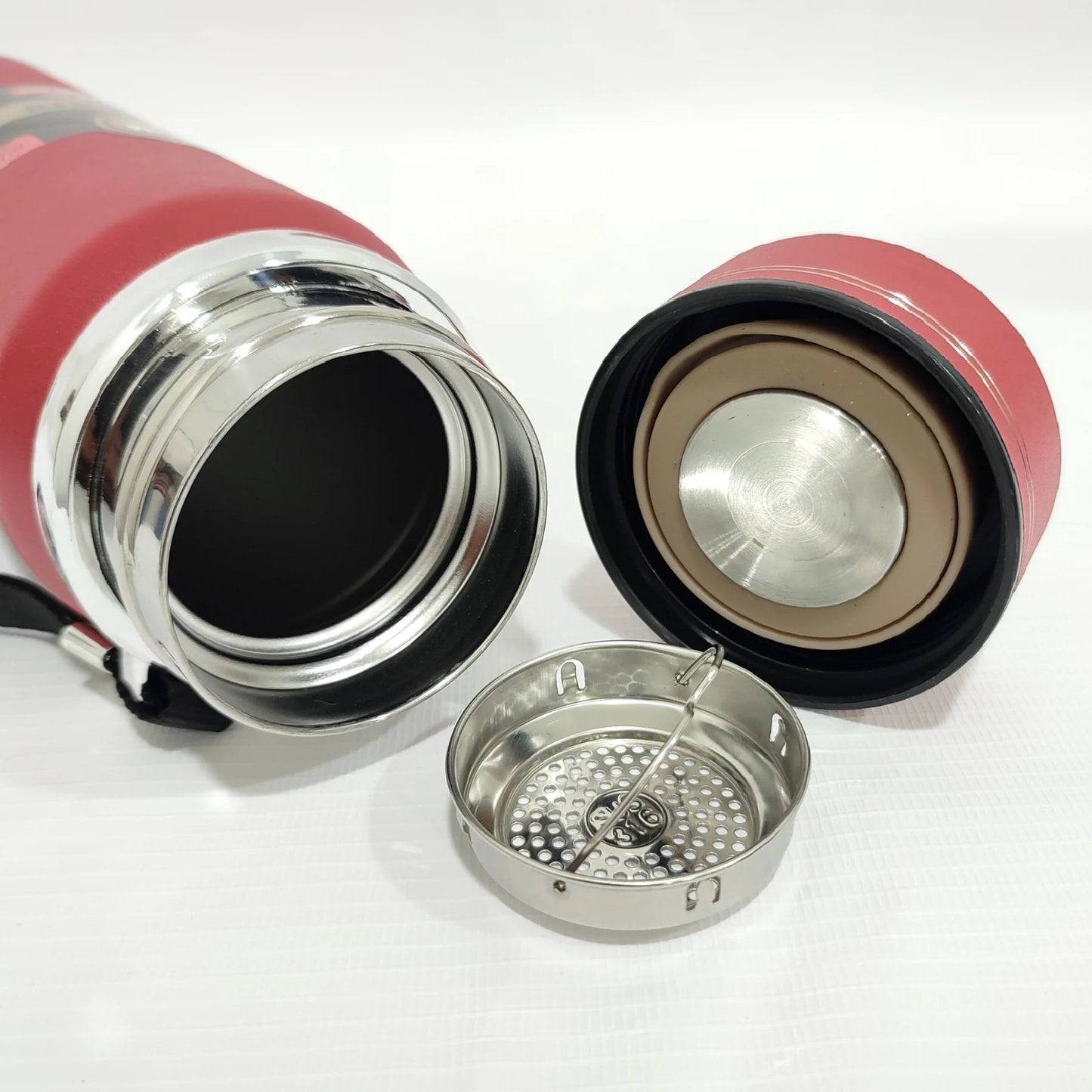 Large Capacity Stainless Steel Thermos Bottle | Vacuum Flask for Outdoor Sports | Portable Travel Mug & Coffee Cup