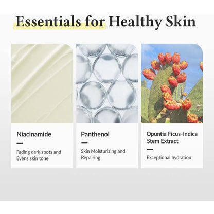 345 Relief Cream - Daily Face Moisturizer with Niacinamide & Panthenol, Soothing Blemish Care, Vegan Korean Skincare, 1.69oz