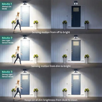 Solar Wall Lights 2023 – Modern LED Wall Sconces with Dusk-to-Dawn and Motion Sensor Features