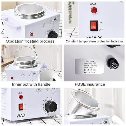 Professional Single Hair Wax Warmer | Electric Wax Heater Machine for Salon & Home Use
