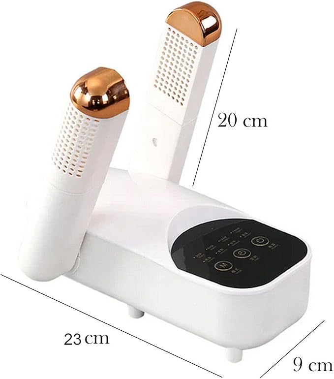 Electric Shoe Dryer with Adjustable Rack & Timer | Multi-Functional Boot Warmer & Glove Dryer for Sweaty Shoes