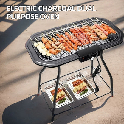 1800W Electric Table Top Grill Griddle – Indoor & Outdoor Cooking