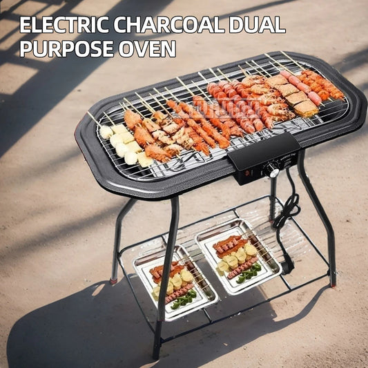1800W Electric Table Top Grill Griddle – Indoor & Outdoor Cooking
