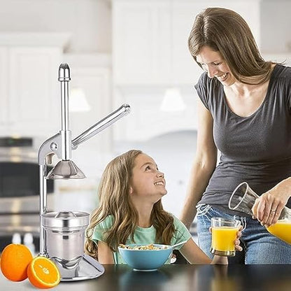 Commercial Manual Juicer – Professional-Grade Stainless Steel Hand Press for Elevating Your Juicing Experience
