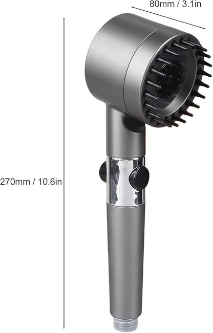Adjustable High-Pressure Shower Head with Water Saving Filter – Ideal for Eco-Friendly Spa-Like Bathing