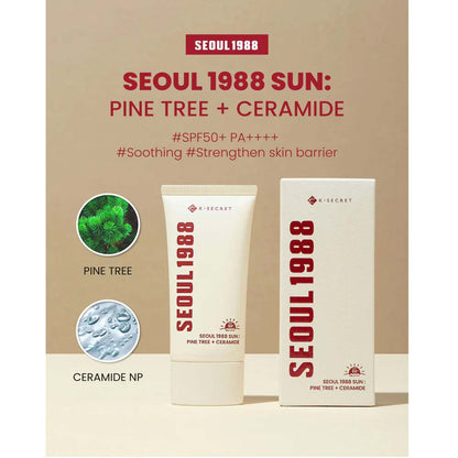 K-Secret Seoul 1988 Snail & Rice Collagen Cream – Anti-Wrinkle & Firming