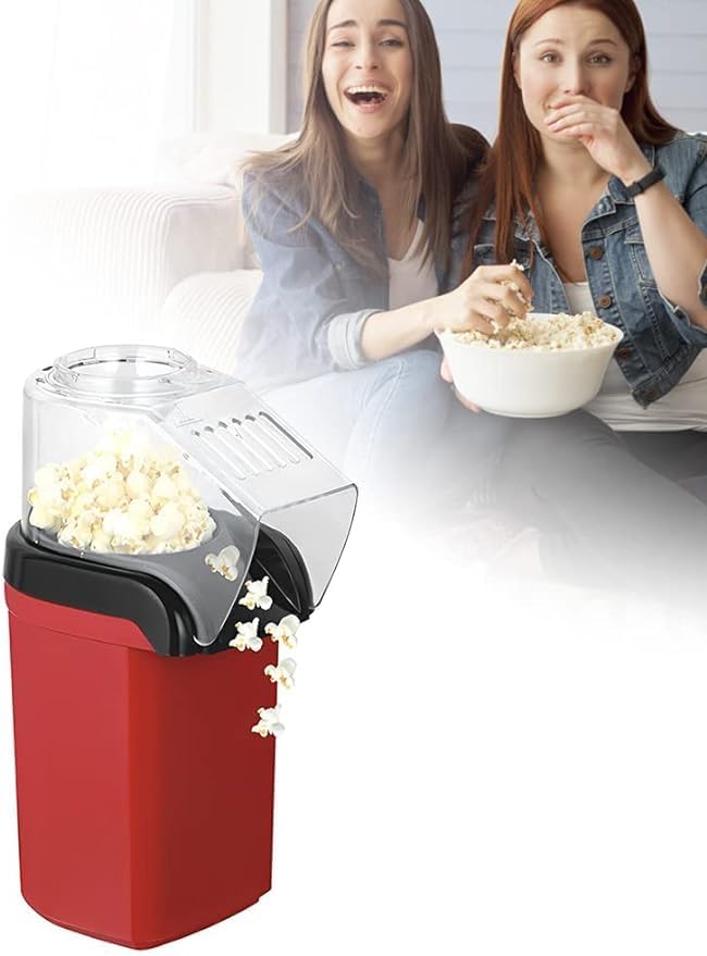 Home Popcorn Maker Popper | Electric Corn Popping Machine for Movie Nights | Fast, Easy, and Delicious Popcorn at Home
