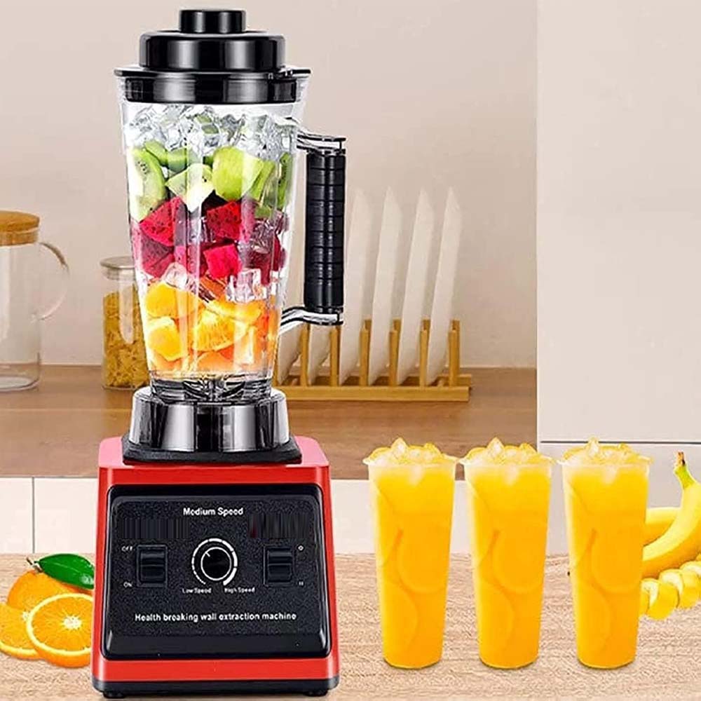 2-in-1 Electric Blender & Juicer - 4500W Heavy Duty Commercial Mixer for Hotels, Restaurants, Cafes & Household Use
