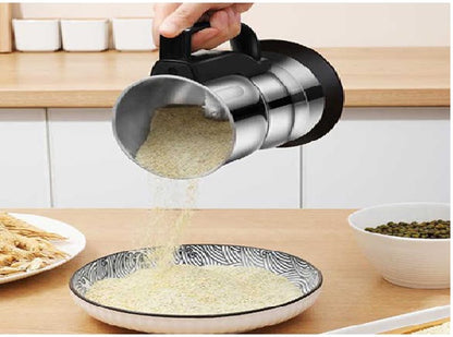 Royal Silver Crest - Grinding Machine, 450W, High-Efficiency Moter, Multifunctional, Electric Grinder, Stainless Steel, Leaf Blade.