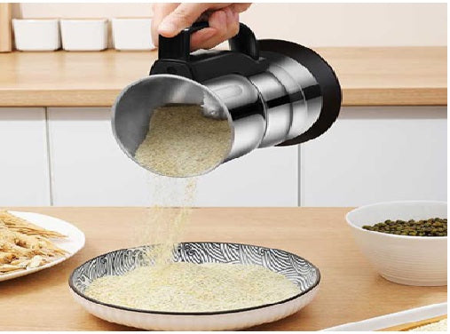 Royal Silver Crest - Grinding Machine, 450W, High-Efficiency Moter, Multifunctional, Electric Grinder, Stainless Steel, Leaf Blade.