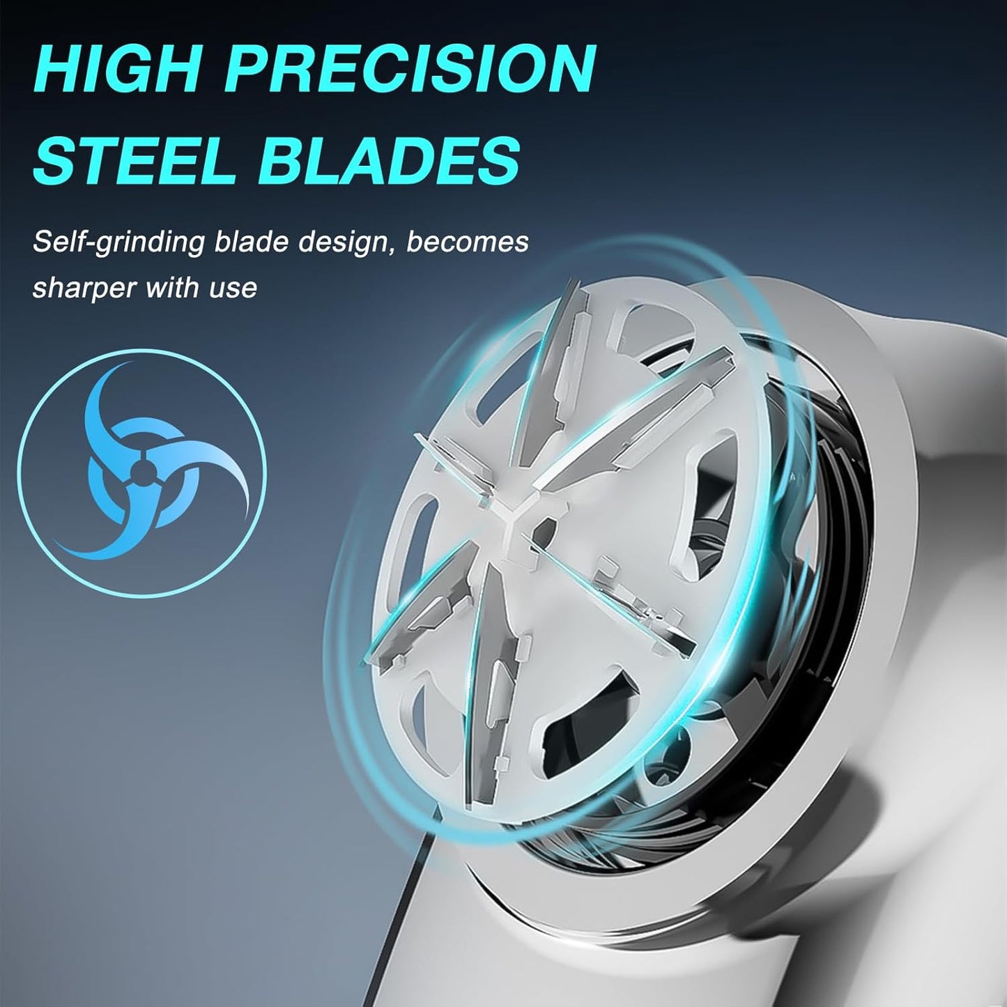 Mini USB-C Shaver with Mirror – Fast, Precise, Travel-Friendly