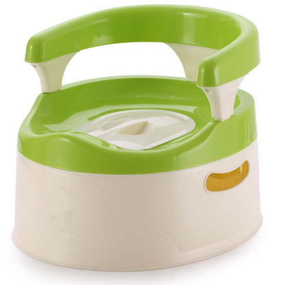 Portable Toddler Potty Training Chair - Kids' Toilet Seat with Splash Guard & Anti-Slip Base for Boys & Girls (Multi Colour)