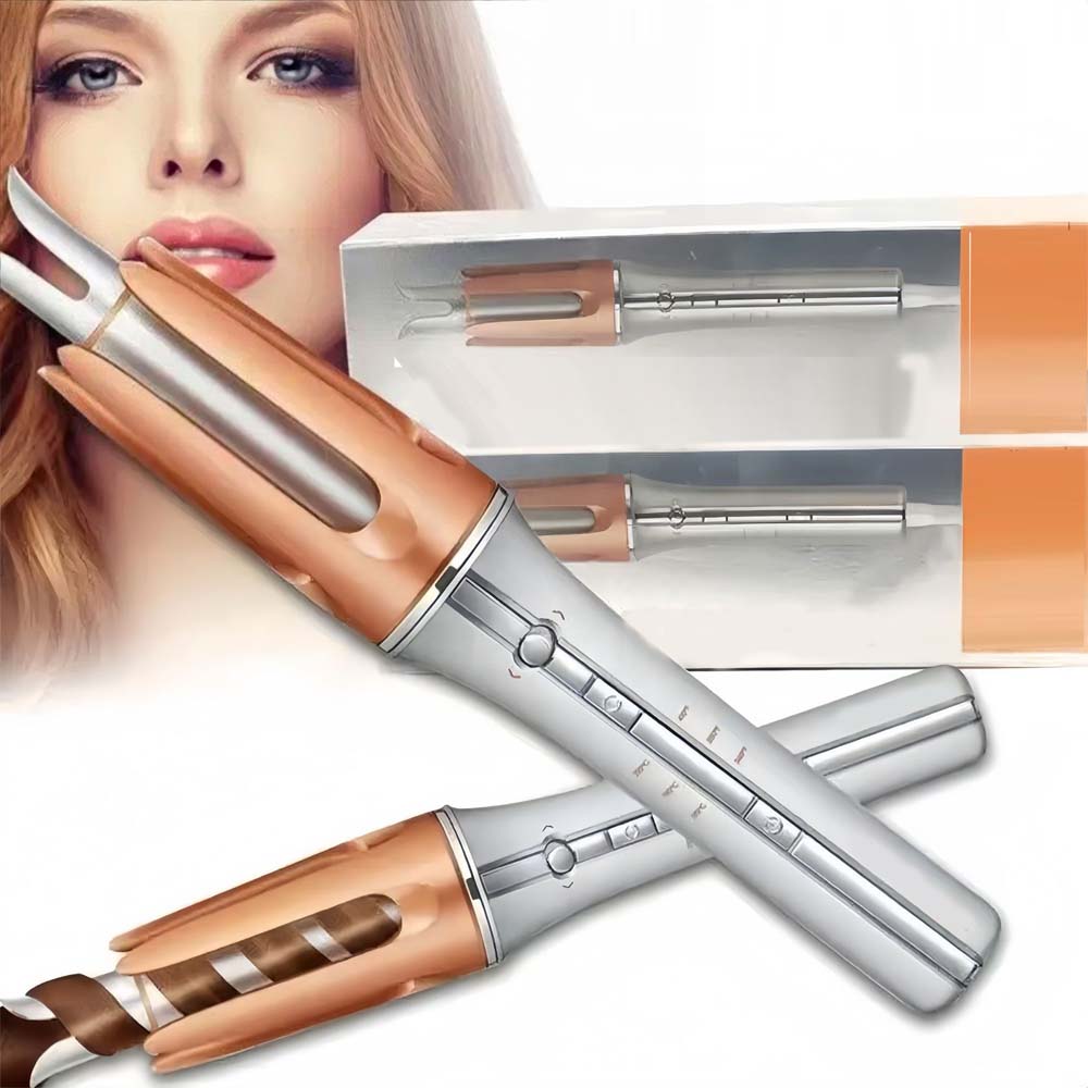 Fully Automatic Hair Curler - Negative Ion Technology for Effortless Lazy Curls & Big Waves, Hair-Friendly Electric Styler