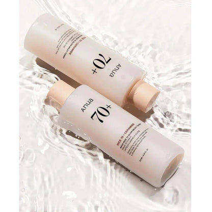 ANUA Rice 70 Grow Milky Toner 250ml - Korean Moisturizing Lotion for Brightening, Hydration & Smooth Skin Tone