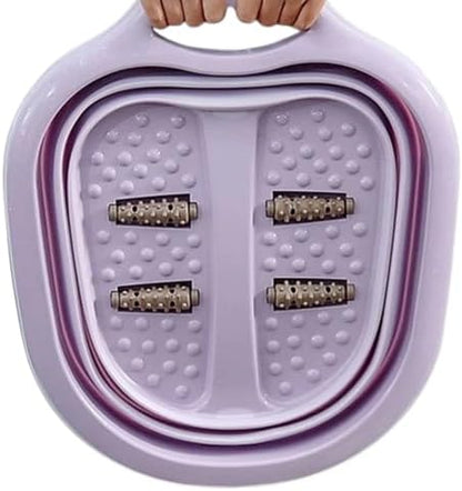 Green Collapsible Foot Spa Tub – Your Go-To for a Luxurious Pedicure and Relaxation Anywhere