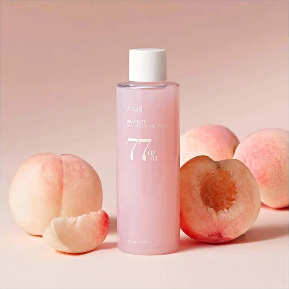 ANUA Peach 77% Niacin Essence Toner - 250ml Hydrating Brightening Toner for Dull & Uneven Skin Tone