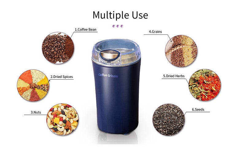 Mini Travel Coffee Grinder | Electric Mini Mill for Freshly Ground Coffee Beans