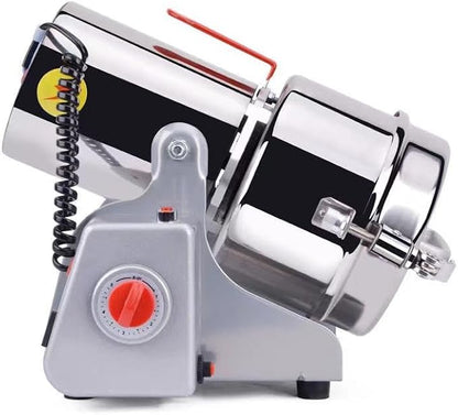 Multifunctional Electric Flour Mill Machine – Automatic Powder Grinder for Wheat, Coffee, and Spices | Stainless Steel Home Use Grinder | Efficient and Durable